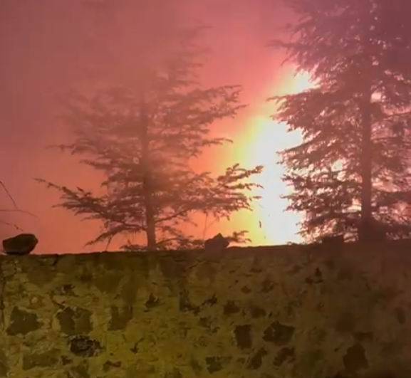 Konya Karapınar’da yangın... Ev alevlere teslim oldu