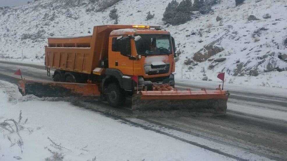 Antalya-Konya yolunda kar etkisini artırdı