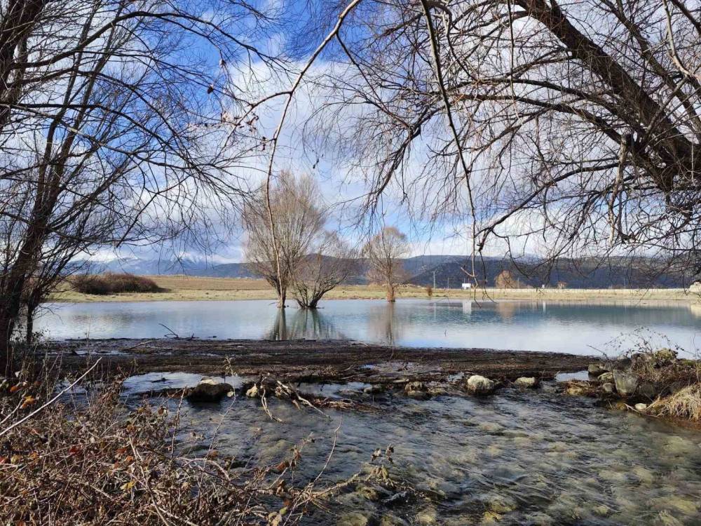 Beyşehir Gölüne müjdeli haber... Gürlevik Çağlayanı yeniden akmaya başladı