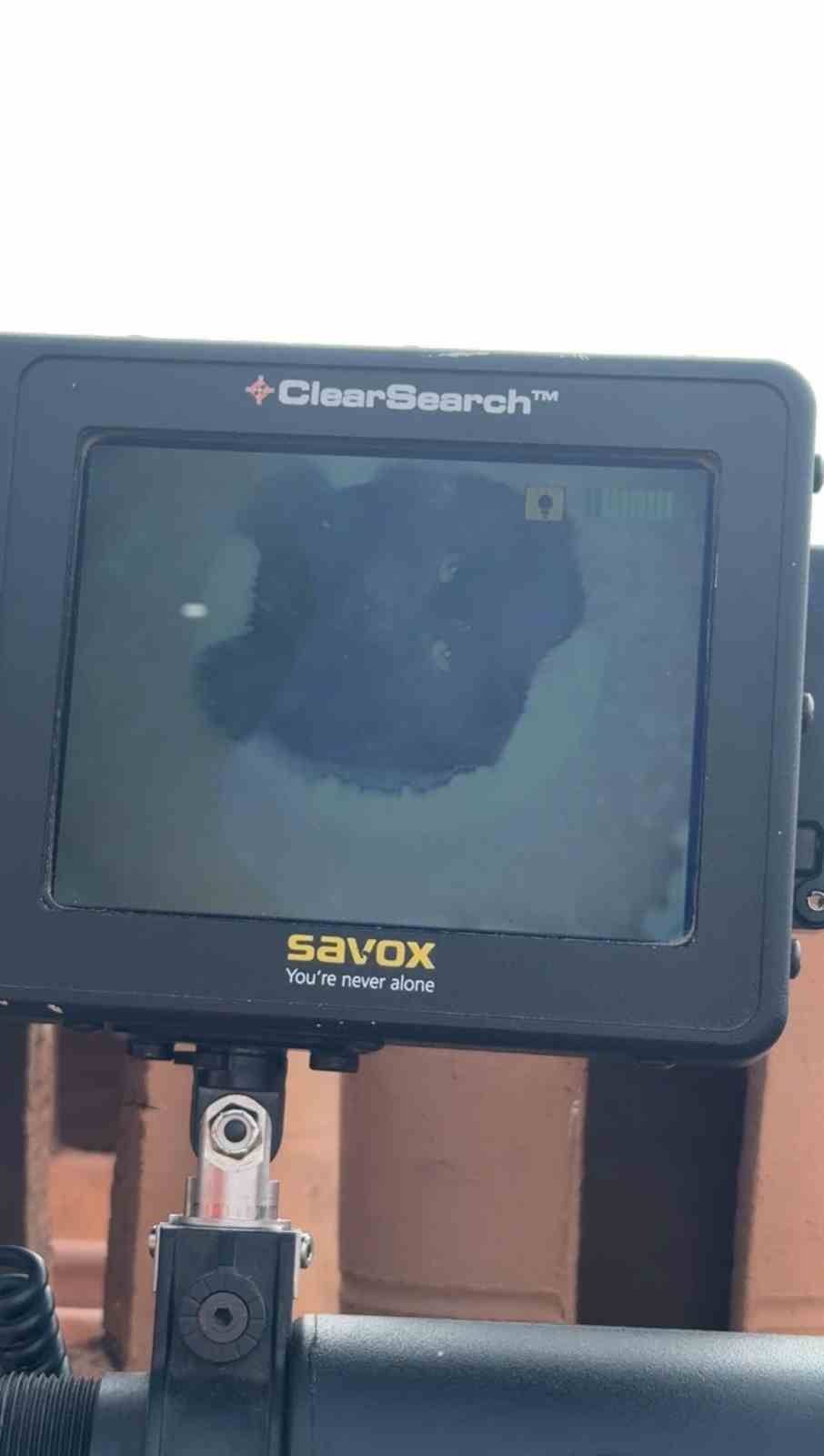 Konya'da bacaya düşen kedi için 6 saatlik seferberlik