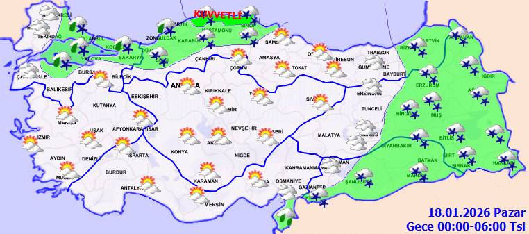 Meteorolojiden kritik uyarı! Kar, buzlanma ve çığ tehlikesi kapıda