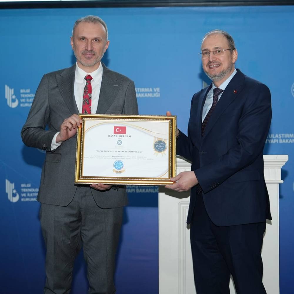 Meram Belediyesine büyük ödül! Yapay zeka yollardaki hasarı saniyeler içinde tespit ediyor