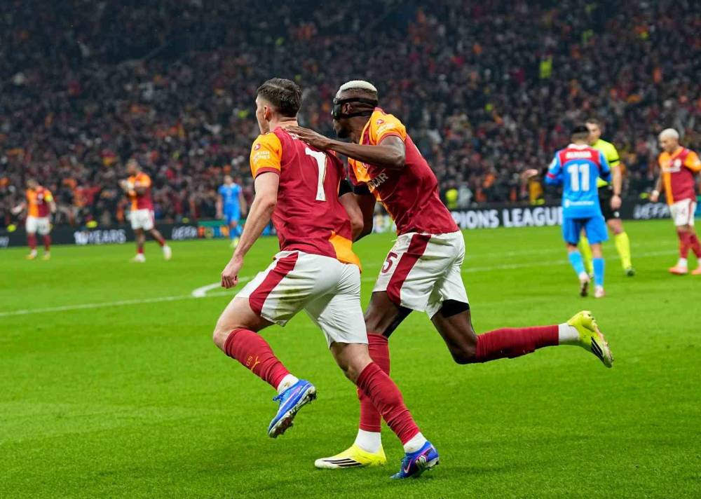 Galatasaray sahasında Atletico Madrid ile 1-1 berabere kaldı