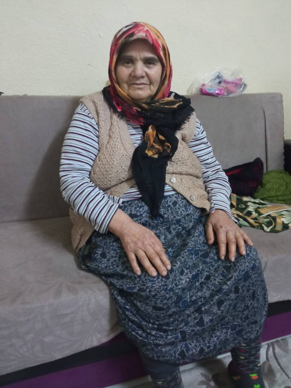 Evinde çıkan yangında 72 yaşındaki kadın hayatını kaybetti